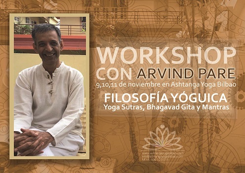 Fin de semana de filosofa de yoga con Arvind Pare